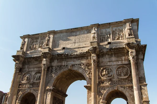 Römische Ruinen in Rom, Forum — Stockfoto