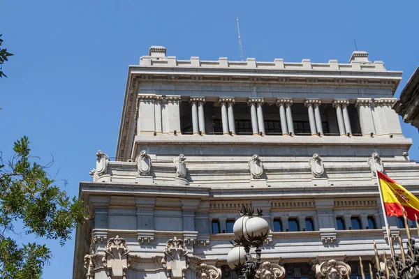 Straatzicht in Madrid — Stockfoto