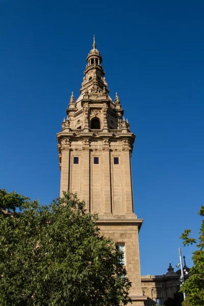 Museu nacional d'art de catalunya barcelona, Spanje — Stockfoto