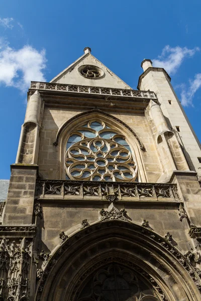 Kyrkan saint-germain-l aux errois — Stockfoto