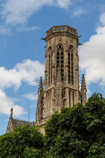 Kostel saint-germain-l'aux errois, Paříž, Francie — Stock fotografie