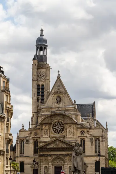 Kyrkan saint etienne du mont, paris, Frankrike — Stockfoto