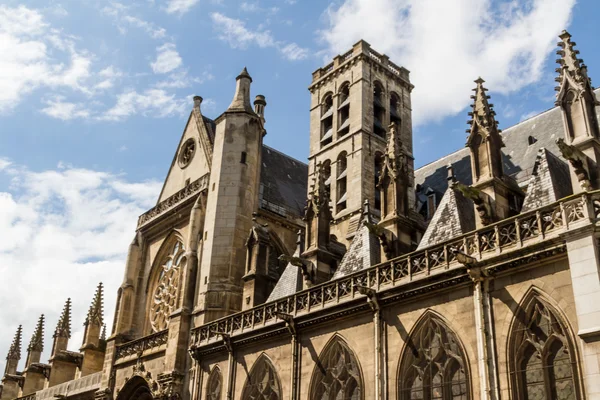 De kerk van saint-germain-l aux errois — Stockfoto