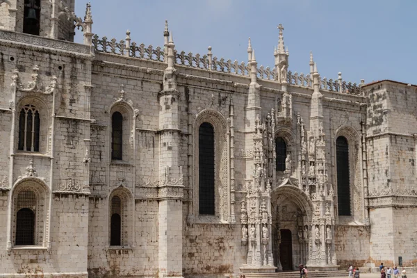 Mosterio dos jeronimos, Lisabon, Portugalsko — Stock fotografie