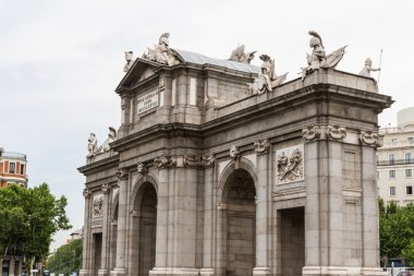 Puerta de Alcala (Alcala Gate) in Madrid, Spain