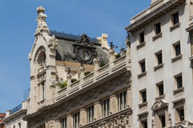 Madrid 'de sokak manzarası