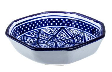 boş kase üzerinde beyaz izole