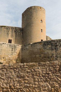 Bellver castle castillo kuleye Mayorka, palma de mallorca ba