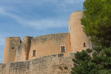 Bellver castle castillo kuleye Mayorka, palma de mallorca ba