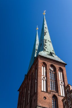 Berlin'in merkezindeki havadan görünümü