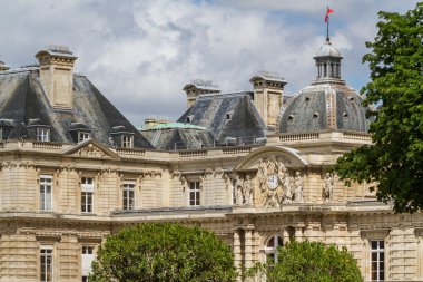 Paris'teki Lüksemburg Sarayı (palais de Lüksemburg)'ın,