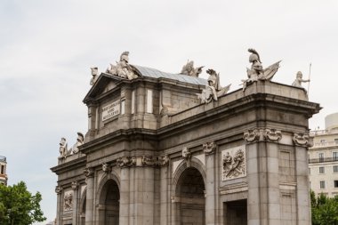 Puerta de Alcala (Alcala Gate) in Madrid, Spain