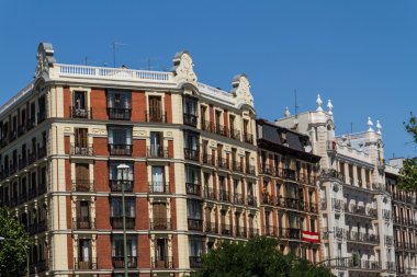 Madrid 'de sokak manzarası