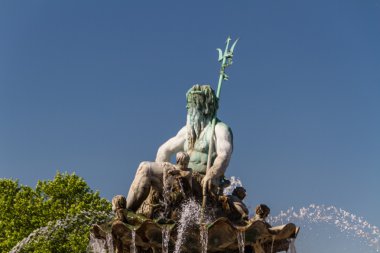 Berlin'in merkezindeki havadan görünümü