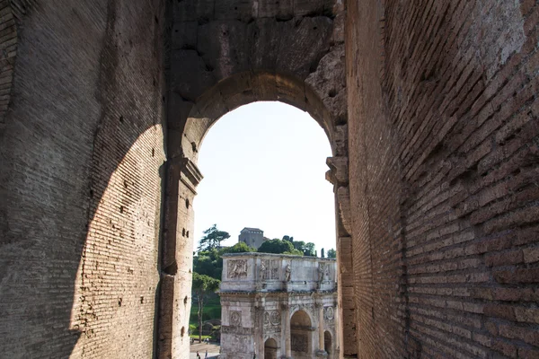 Colosseum in Rome, Italië — Stockfoto