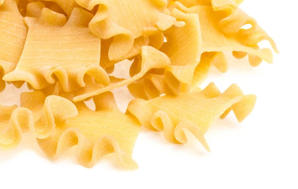 Pasta italiana amarilla cruda — Foto de Stock