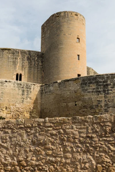 Bellver kasteel castillo toren in Mallorca in palma de mallorca ba — Stockfoto