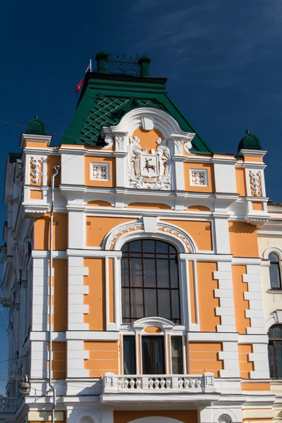 Zomer weergave van historische district van Nizjni novgorod. Rusland — Stockfoto