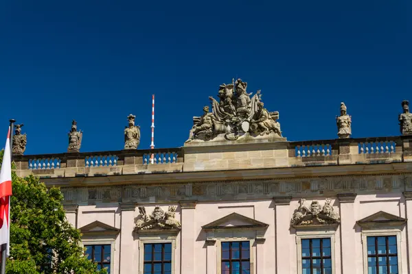 Flygfoto över centrala berlin — Stockfoto