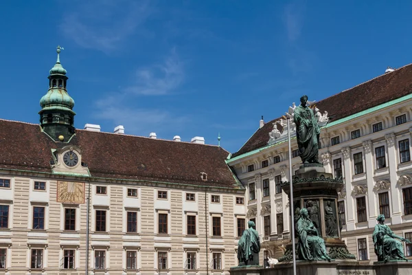 Hofburg Paleis en monument. Vienna.Austria. — Stockfoto