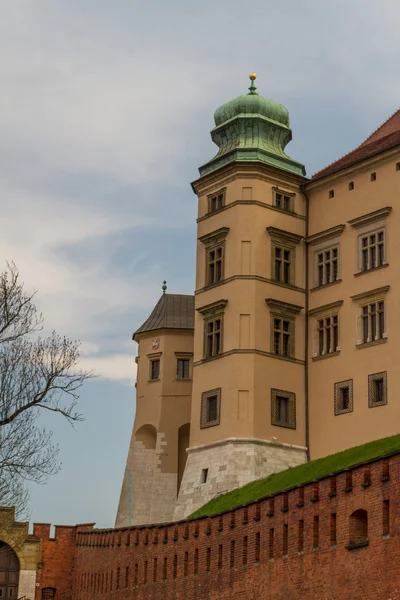Королівський замок Вавель, Краків, у — стокове фото