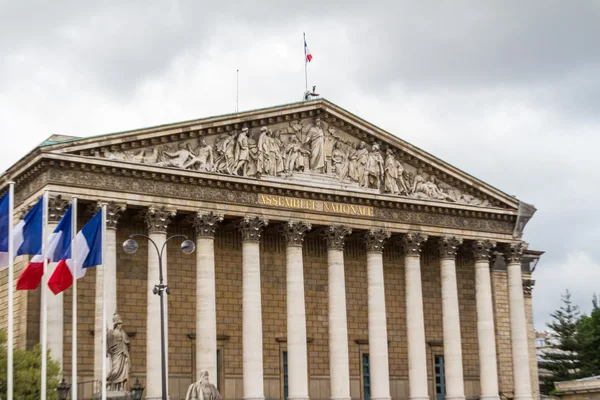 Assemblee Nationale (Palais Bourbon) - the French Parliament. — Stock Photo, Image