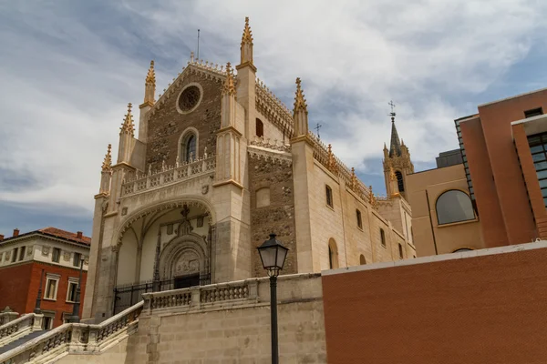 Kathedraal van het jeronimos, madrid, Spanje — Stockfoto