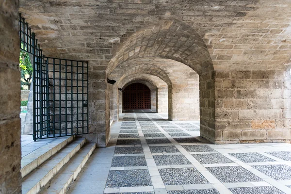 Almudaina de Palma de Maiorca na ilha de Maiorca Baleares — Fotografia de Stock