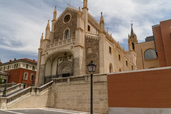 Kathedraal van het jeronimos, madrid, Spanje — Stockfoto