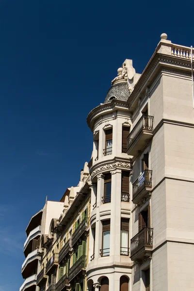 Vecchia bella architettura Barcellona (Spagna ) — Foto Stock