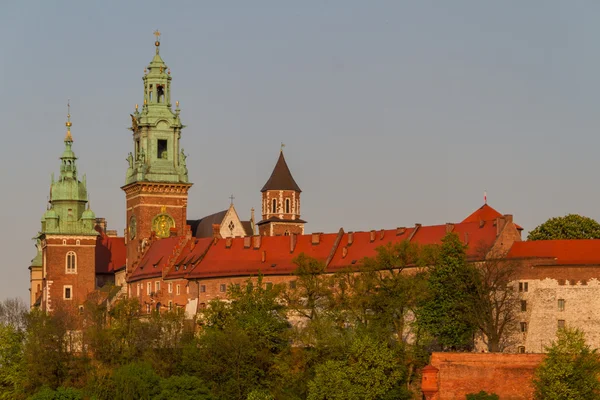 A Krarow, a Wawel királyi vár — Stock Fotó