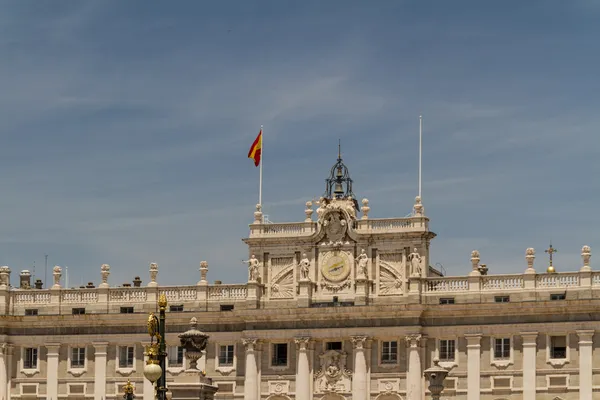 Kungliga slottet i madrid Spanien — Stockfoto