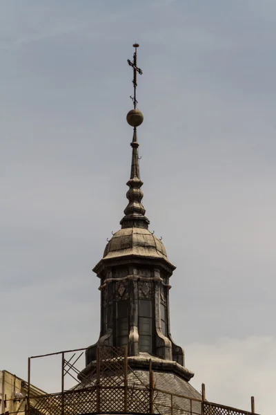 Vue sur la rue à Madrid — Photo