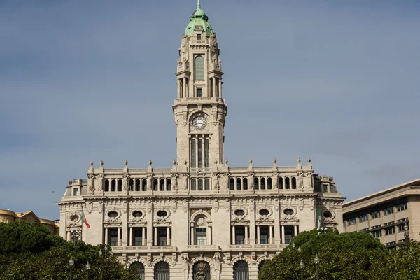 Rathaus von porto, portugal — Stockfoto