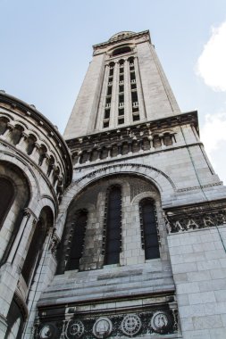 Basilique du Sacré coeur, montmartre, paris, fra dış mimarisi