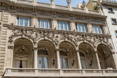 Madrid 'de sokak manzarası