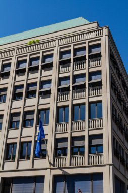 Berlin'in merkezindeki havadan görünümü