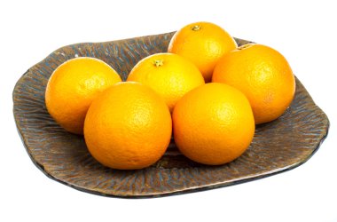 yığın portakal yemek