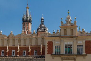 Krakow, Polonya bina sukiennice