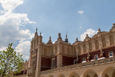 Krakow, Polonya bina sukiennice
