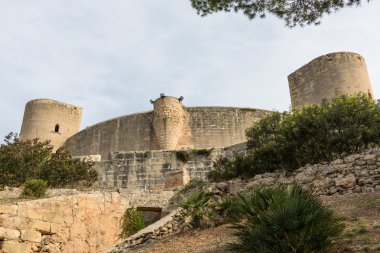 Bellver castle castillo kuleye Mayorka, palma de mallorca ba