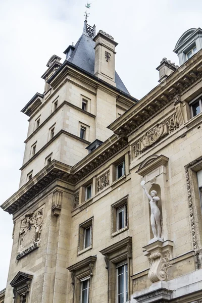 Красивые парижские улицы с видом на Париж, Франция Европа — стоковое фото