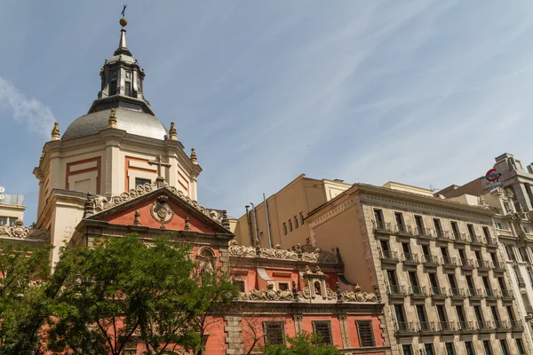 Θέα στο δρόμο στη Μαδρίτη — Φωτογραφία Αρχείου