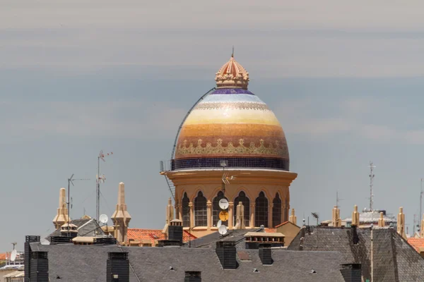 Vista sulla strada a Madrid — Foto Stock