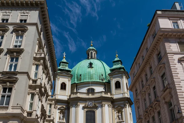 Vienna, Avusturya - ünlü peterskirche (Aziz peter Kilisesi)
