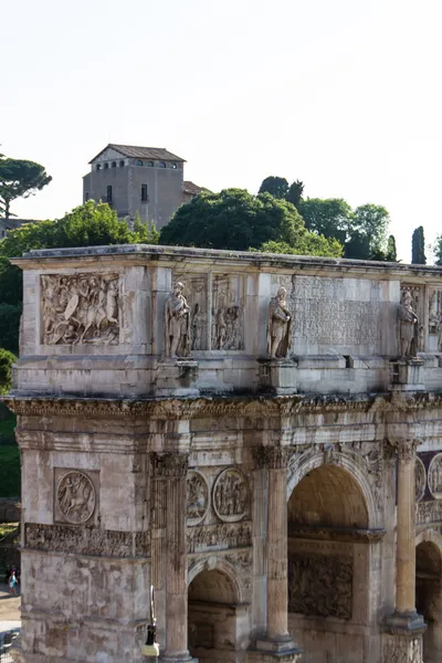 Ruínas romanas em roma, fórum — Fotografia de Stock