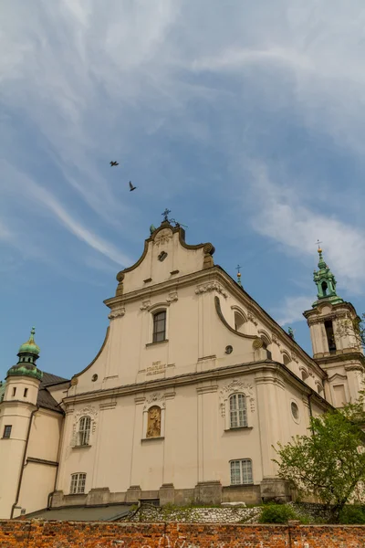 Cattedrale nel centro storico di Cracovia — Foto Stock