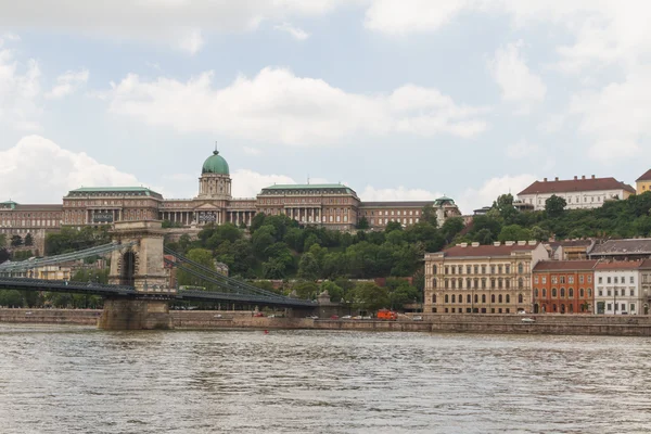 Widok zabytków w Budapeszcie — Zdjęcie stockowe