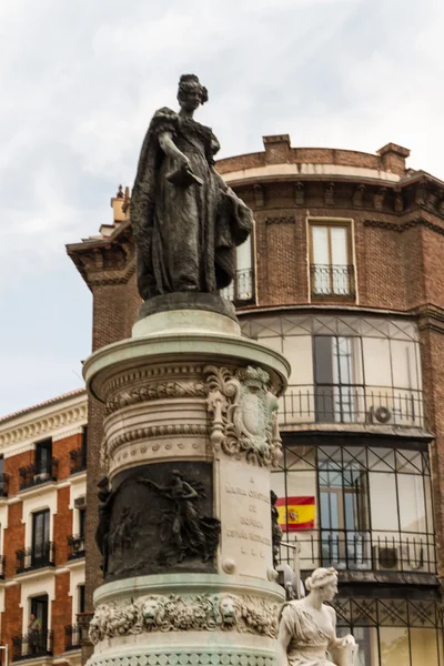 Vue sur la rue à Madrid — Photo
