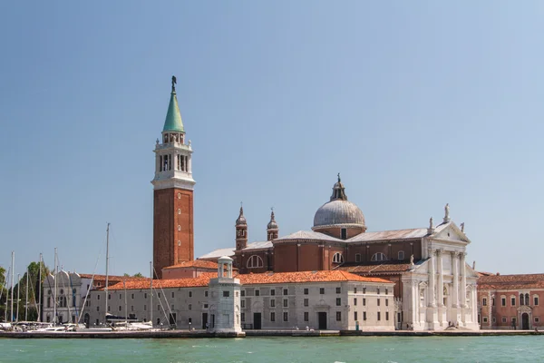 Uitzicht op het eiland San Giorgio, Venetië, Italië — Stockfoto